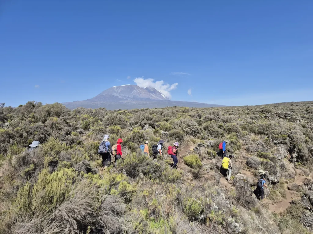 Shira Plateau on Kilimanjaro
