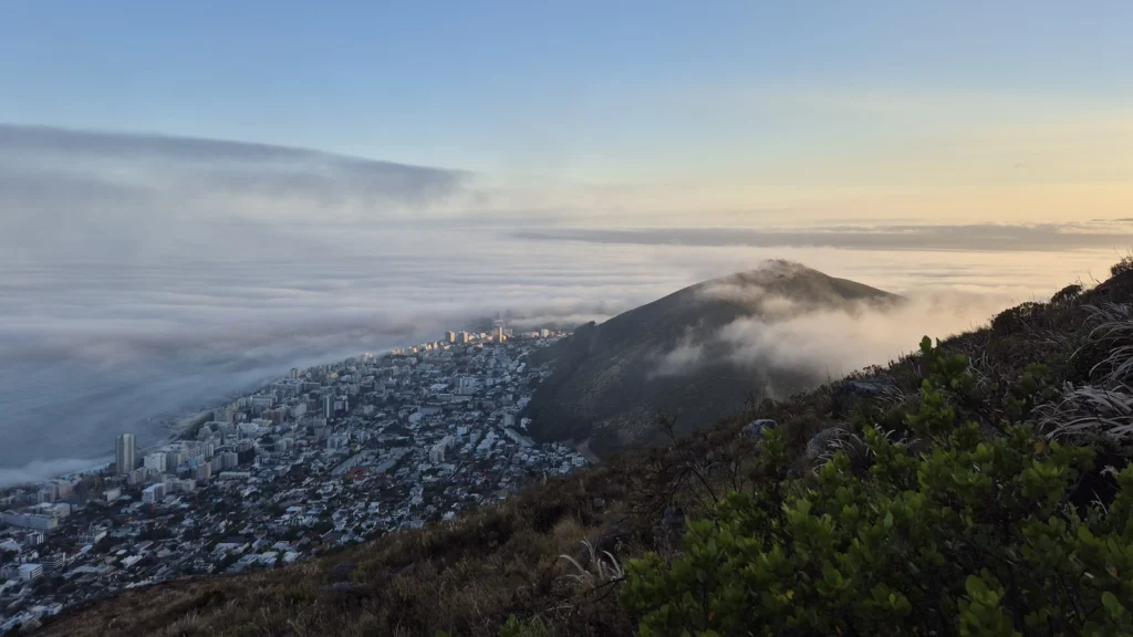 View of Cape Town's Atlantic seaboard from Table Mountain