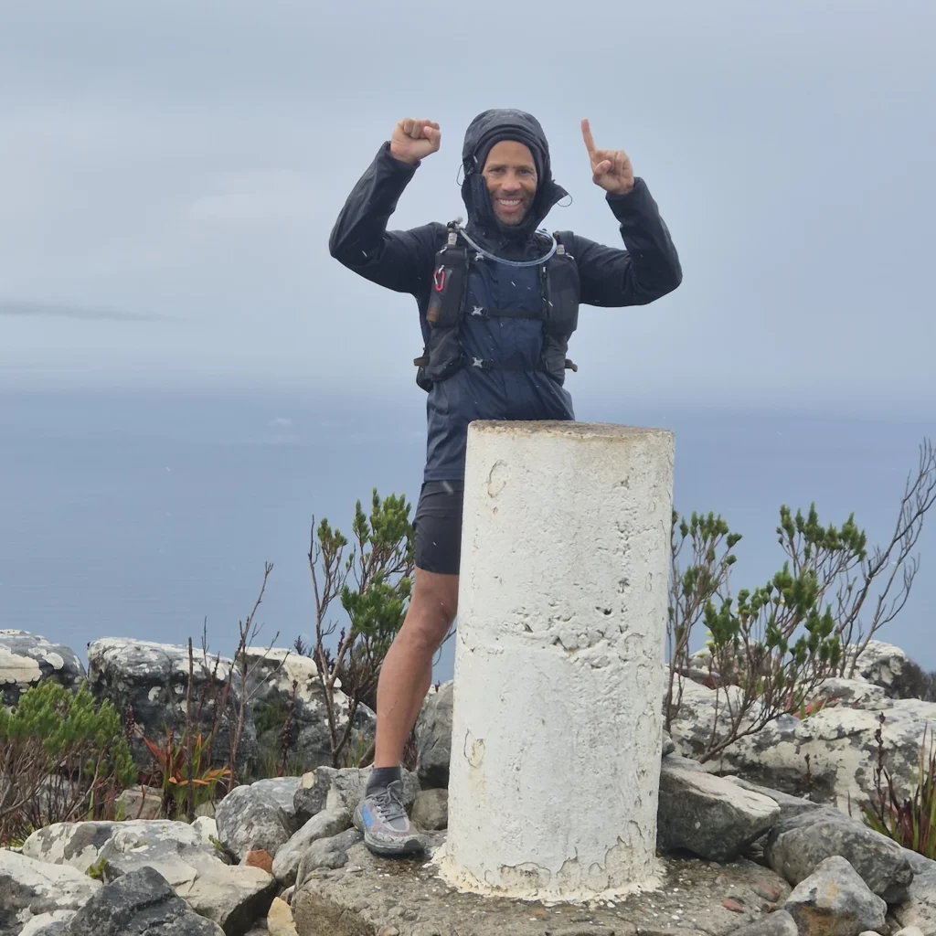 Simon at Constantiaberg on Table Mountain