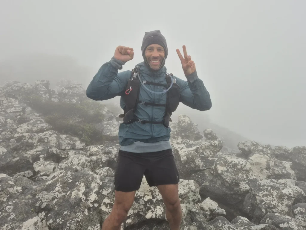 Simon at Klassenkop on Table Mountain
