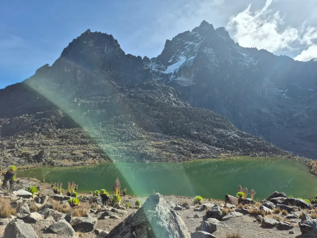 Two Tarns on Mount Kenya