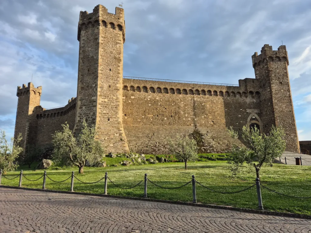 Fortezza di Montalcino, the 14th century pentagonal fortress
